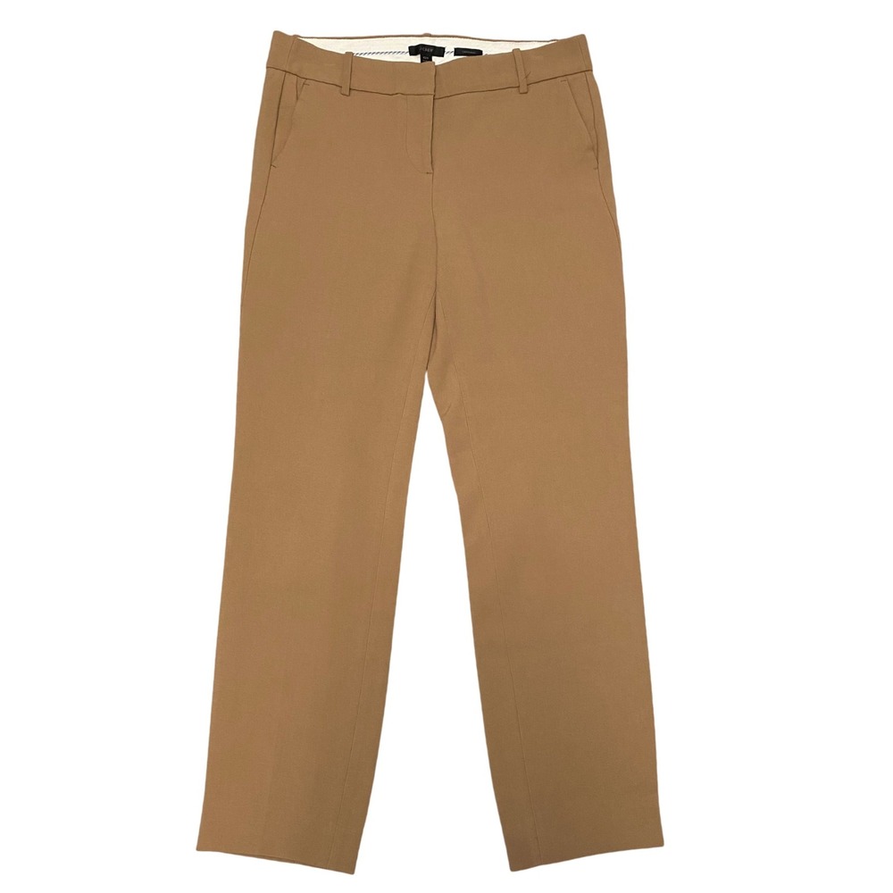 J‎ Crew Women's Cameron Straight Leg Pants 10T 33x29 Office Trousers Capsule
